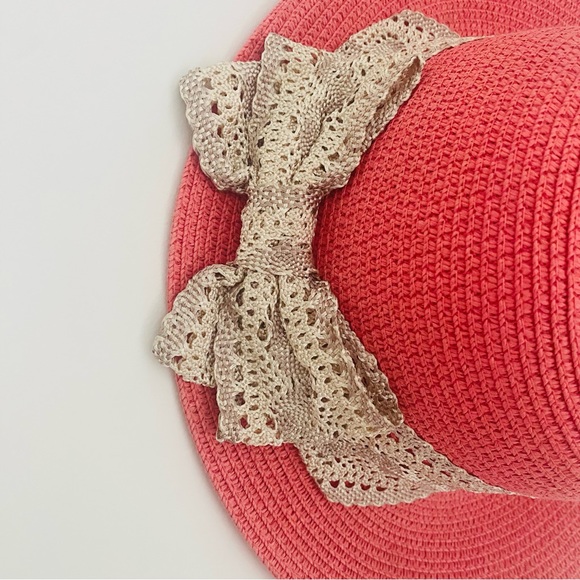 💕Pretty Sun/Beach Hat SZ OS - Picture 7 of 13